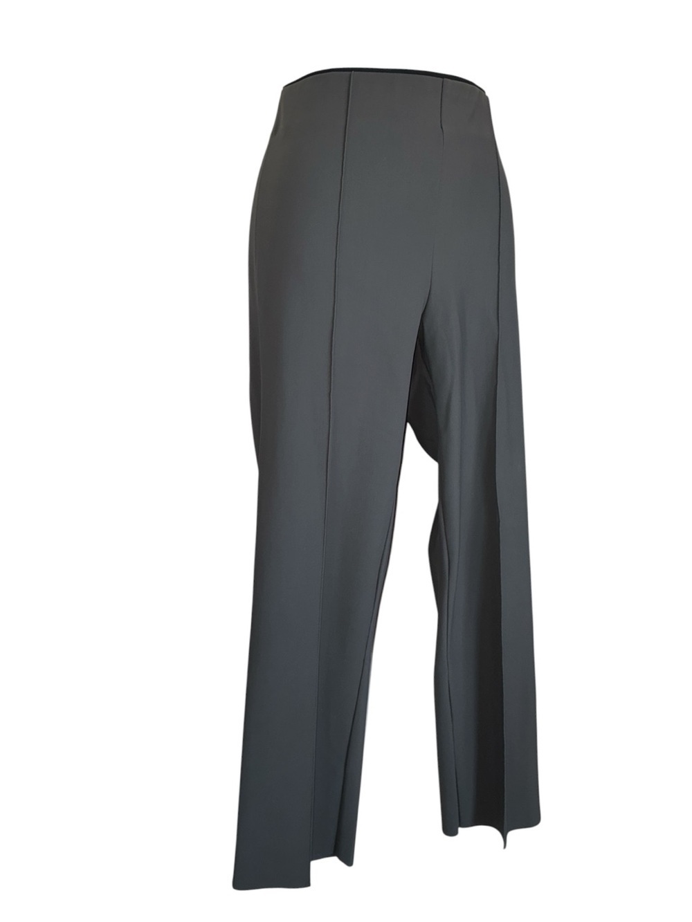 ATHLETA pants Women's M grey pull on, wide elastic waist, back pocket. EUC